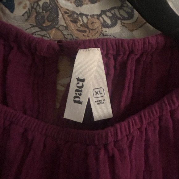 Pact Purple Midi Dress - Picture 3 of 3